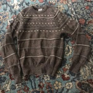 DONATING NEXT WEEK Vintage fuzzy wool sweater.